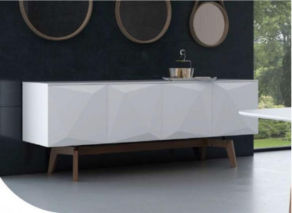 Weißes Sideboard Mit Stauraum Esszimmermöbel Luxus Holzmöbel Modern